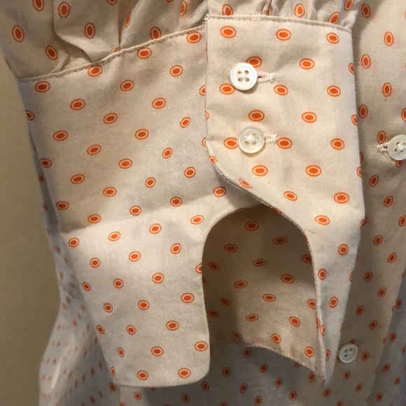 🐧Vintage Penguin Lightweight Cotton Silk long sleeve convert button cuffs blouse - Picture 3 of 13